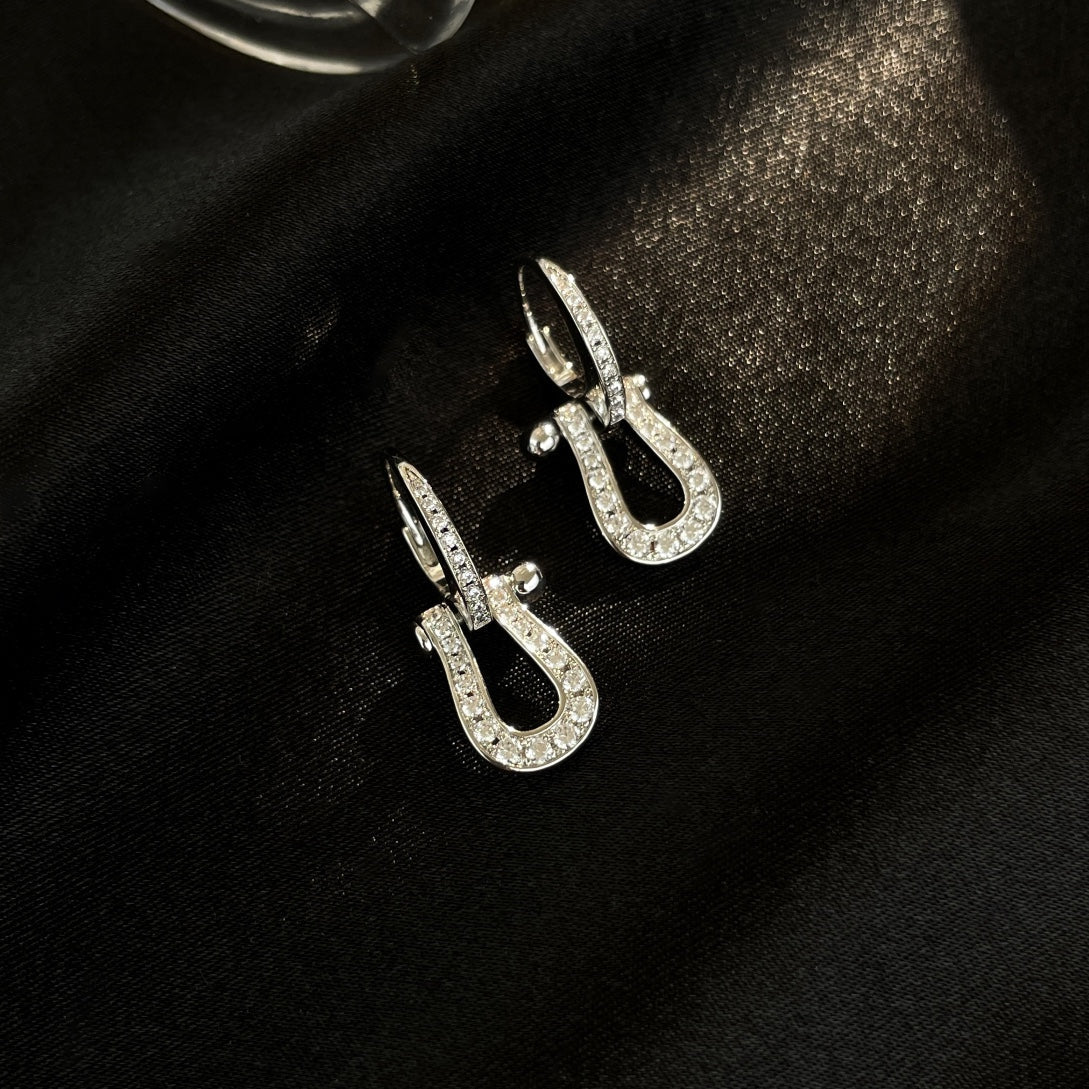 [BLUE TEARS]FORCE 10 VOLLMUNDIGE DIAMANT-OHRRINGE, MITTLERE MODELLE