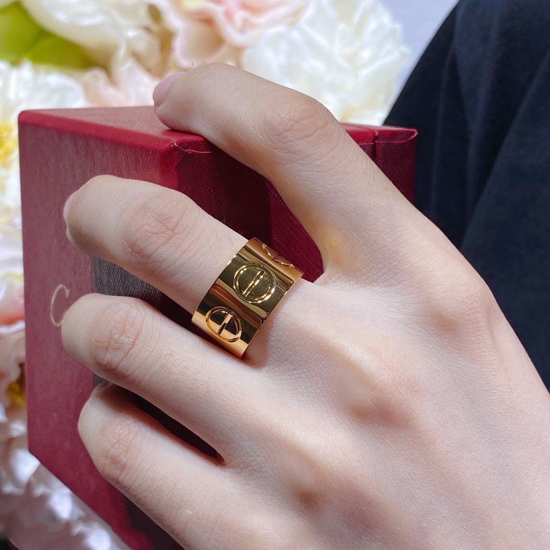 [Blue Tears Jewelry]LOVE 11MM LARGE RING