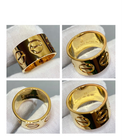 [BLAUE TRÄNEN] LIEBE 11MM GROSSER RING