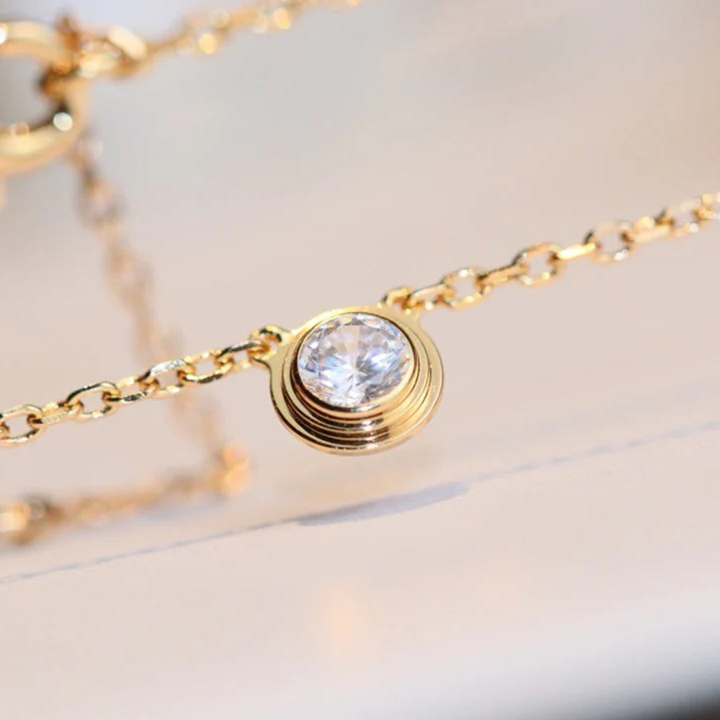 [Blue Tears Jewelry]DAMOUR DIAMOND NECKLACE