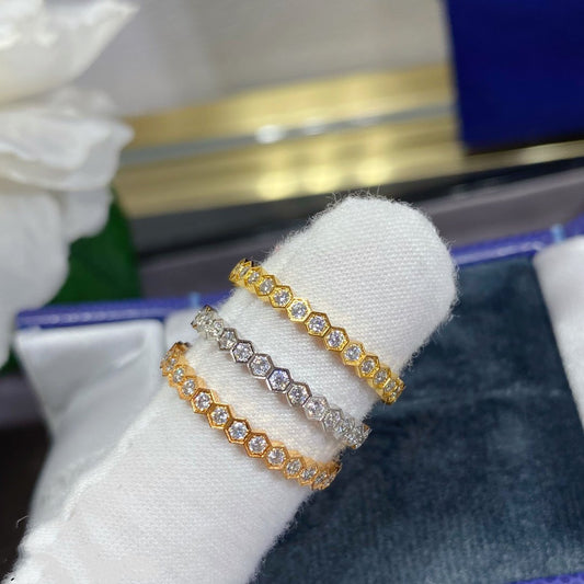 [BLUE TEARS] BEE LOVE KLEINER RING MIT DIAMANTEN