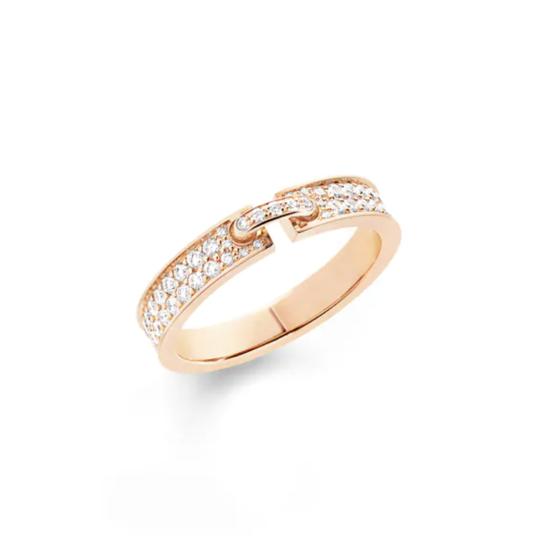 [BLAUE TRÄNEN] ALLIANCE LIENS VIDENCE DIAMANTRING MIT 4 MM PAVET