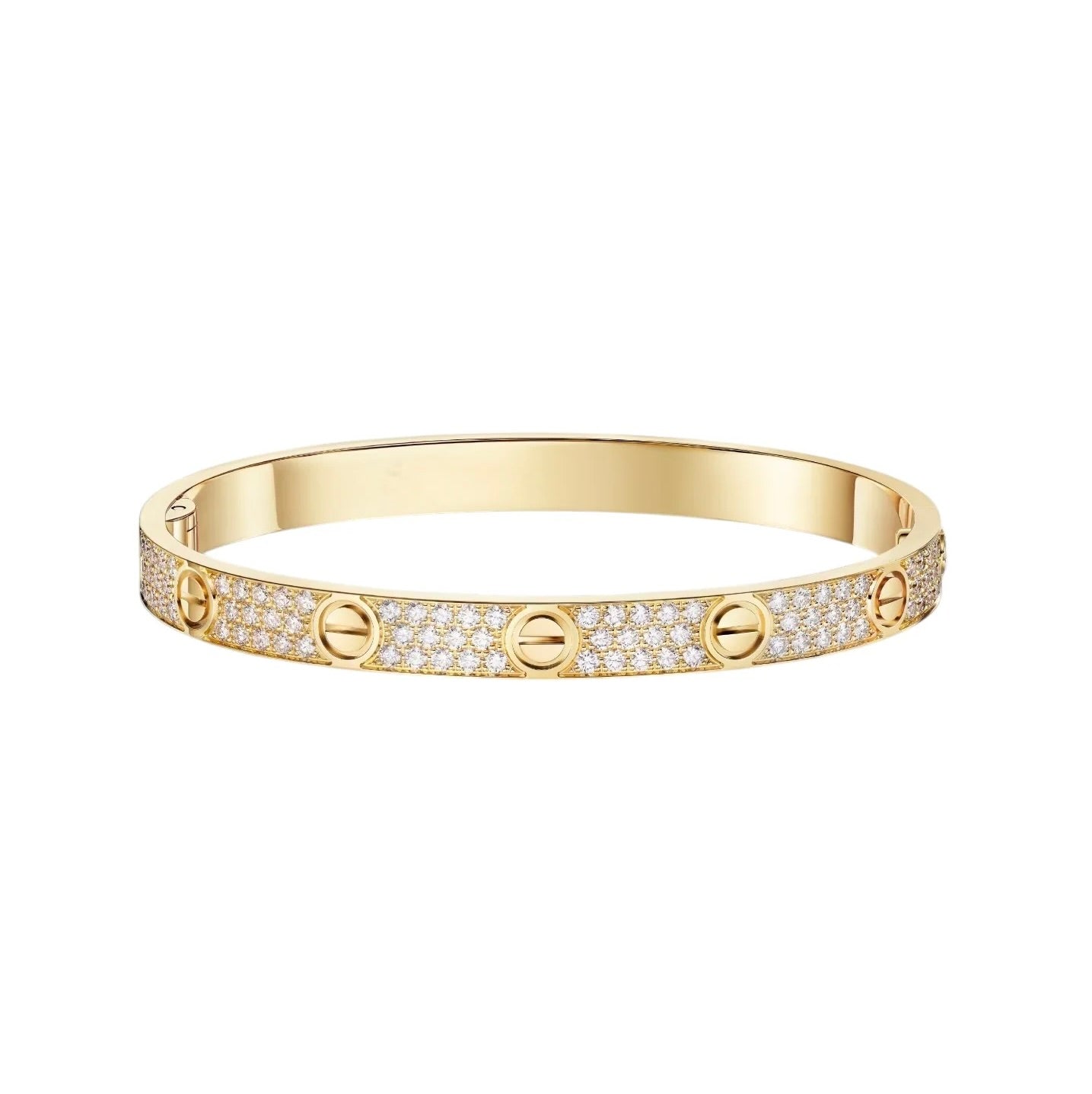 [Blue Tears Jewelry]LOVE BRACELET 6.1MM DIAMOND-PAVED