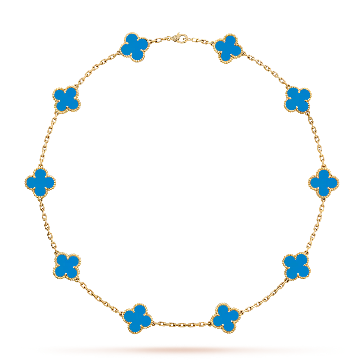 [BLAUE TRÄNEN]KLEE 10 MOTIVE LASER HALSKETTE