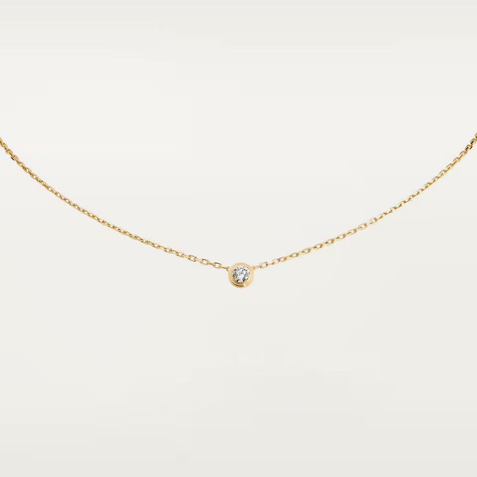 [Blue Tears Jewelry]DAMOUR DIAMOND NECKLACE