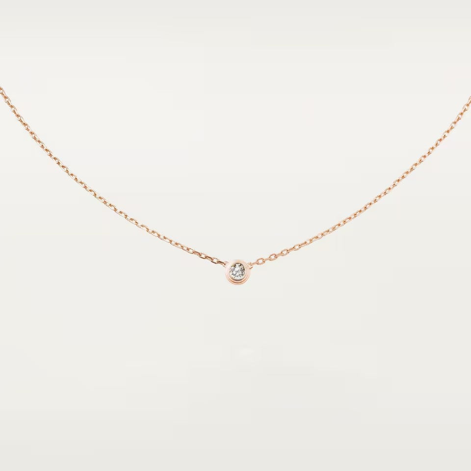 [Blue Tears Jewelry]DAMOUR DIAMOND NECKLACE