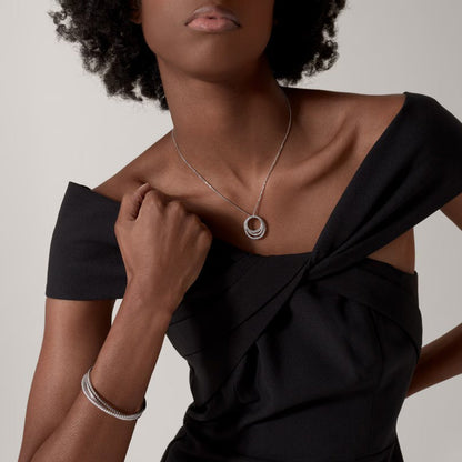 [Blue Tears Jewelry]ETINCELLE  FULL DIAMOND NECKLACE