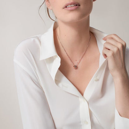 [Blue Tears Jewelry]LOVE 6 DIAMOND PENDANT NECKLACE