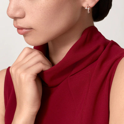 [Blue Tears Jewelry]JUSTE FULL DIAMOND SMALL EARRINGS