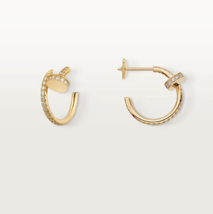 [Blue Tears Jewelry]JUSTE FULL DIAMOND SMALL EARRINGS