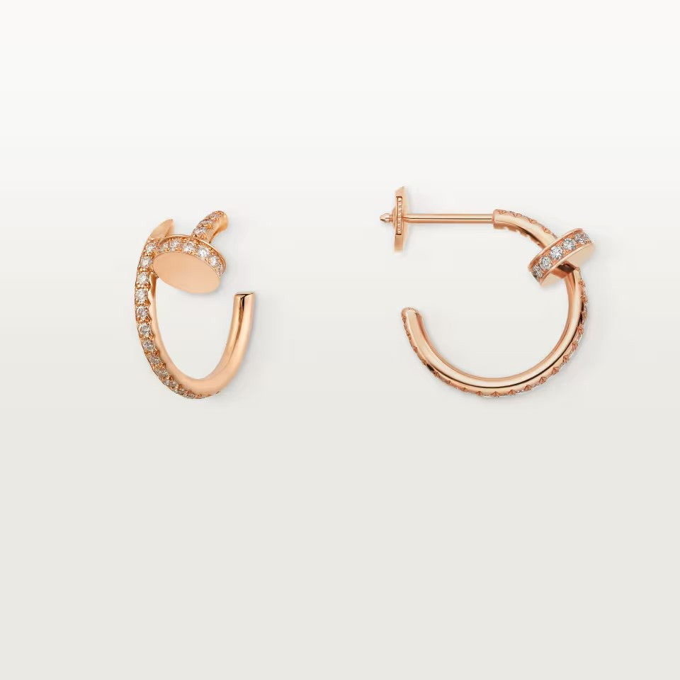 [Blue Tears Jewelry]JUSTE FULL DIAMOND SMALL EARRINGS