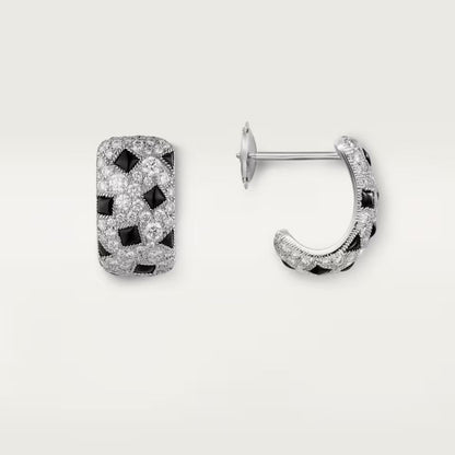 [Blue Tears Jewelry]PANTHERE MINI FULL DIAMOND EARRINGS