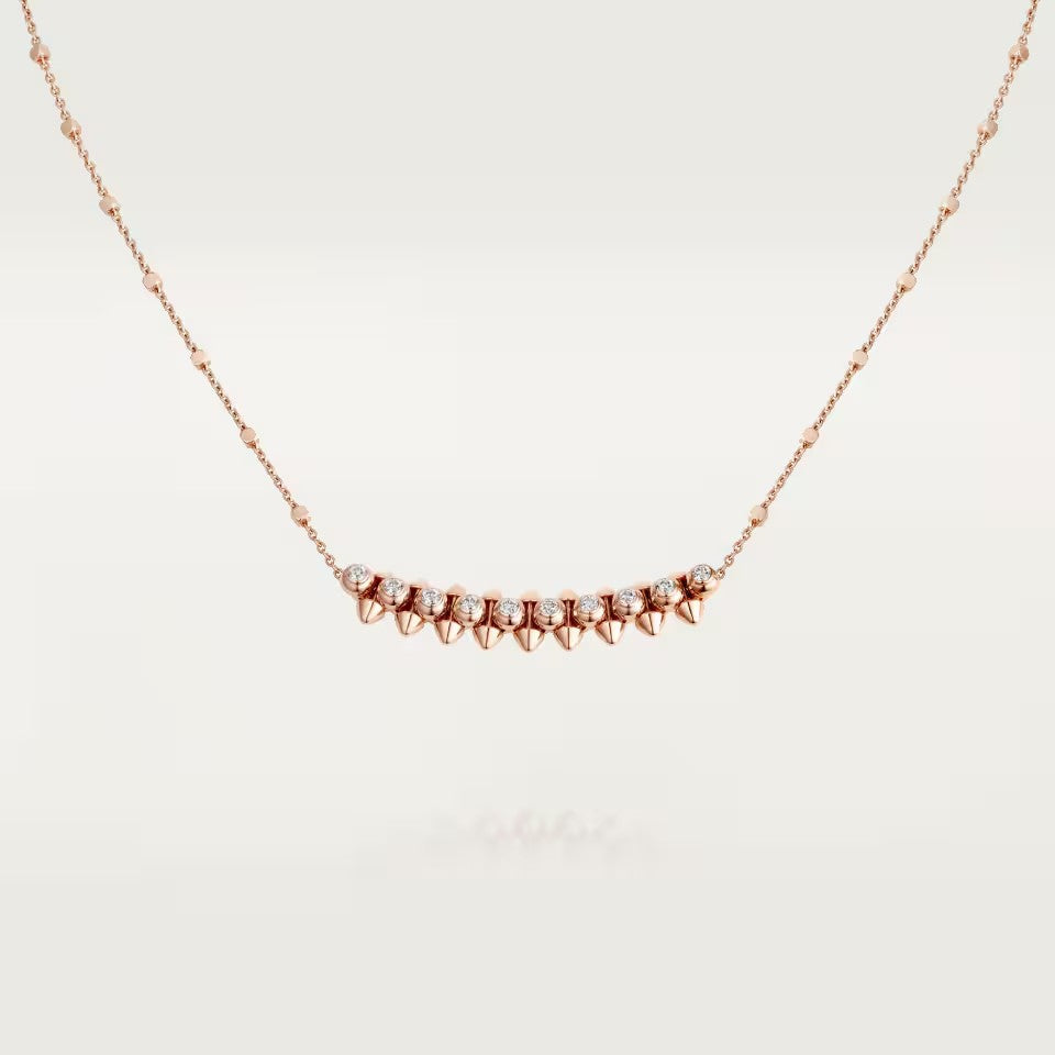 [Blue Tears Jewelry]CLASH  MEDIUM DIAMOND NECKLACE