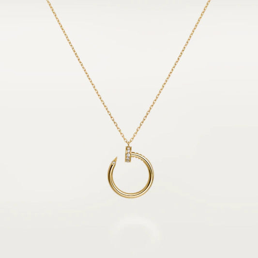 [BLAUE TRÄNEN]JUSTE HALSKETTE GOLD 