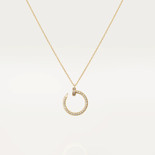 [BLAUE TRÄNEN]JUSTE HALSKETTE GOLD DIAMANTEN 