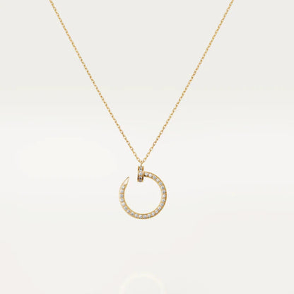[BLAUE TRÄNEN]JUSTE HALSKETTE GOLD DIAMANTEN 