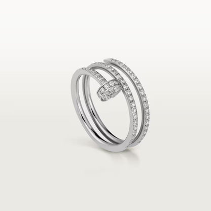 [Blue Tears Jewelry]JUSTE RING 4.8MM FULL DIAMOND