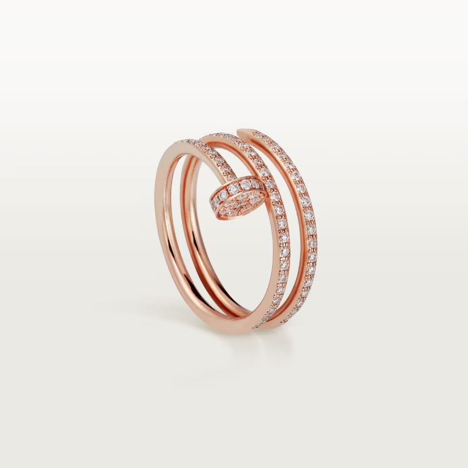 [Blue Tears Jewelry]JUSTE RING 4.8MM FULL DIAMOND