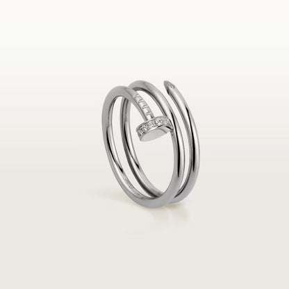 [Blue Tears Jewelry]JUSTE RING 4.8MM HALF DIAMOND