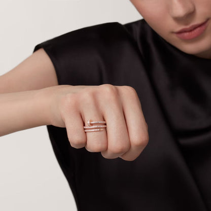 [Blue Tears Jewelry]JUSTE RING 4.8MM FULL DIAMOND