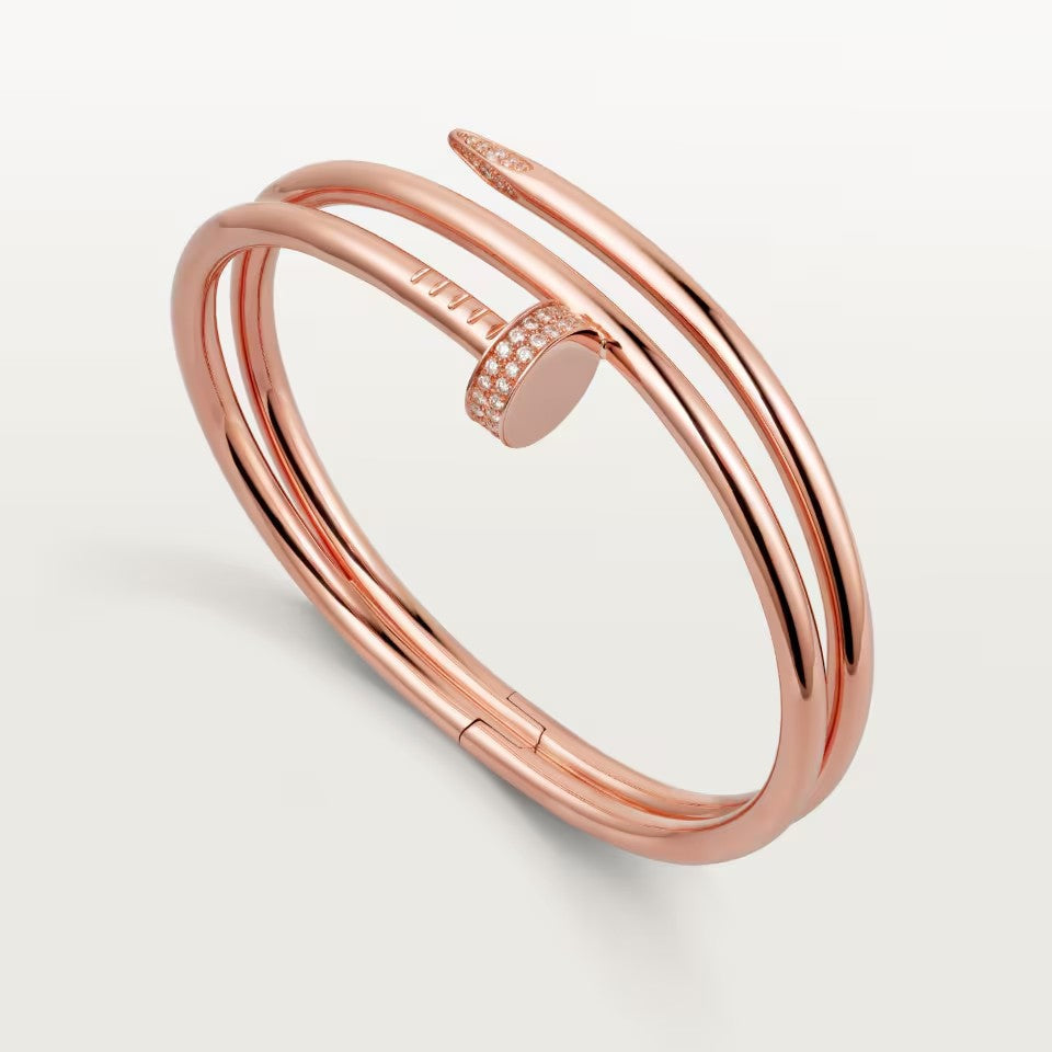 [Blue Tears Jewelry]JUSTE BRACELET 3.5MM DOUBLE ROW DIAMOND