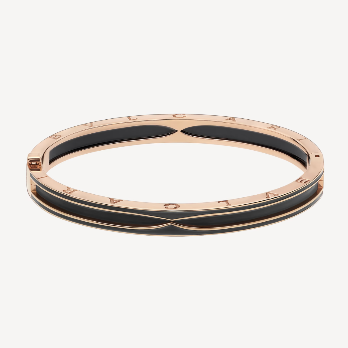 [BLUE TEARS]ZERO 1 ROSA GOLD MIT MATTSCHWARZEM KERAMIKARMBAND