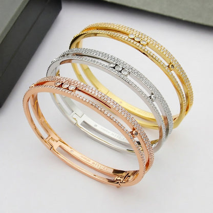 [Blue Tears Jewelry]Move Romane pav¨¦ bangle