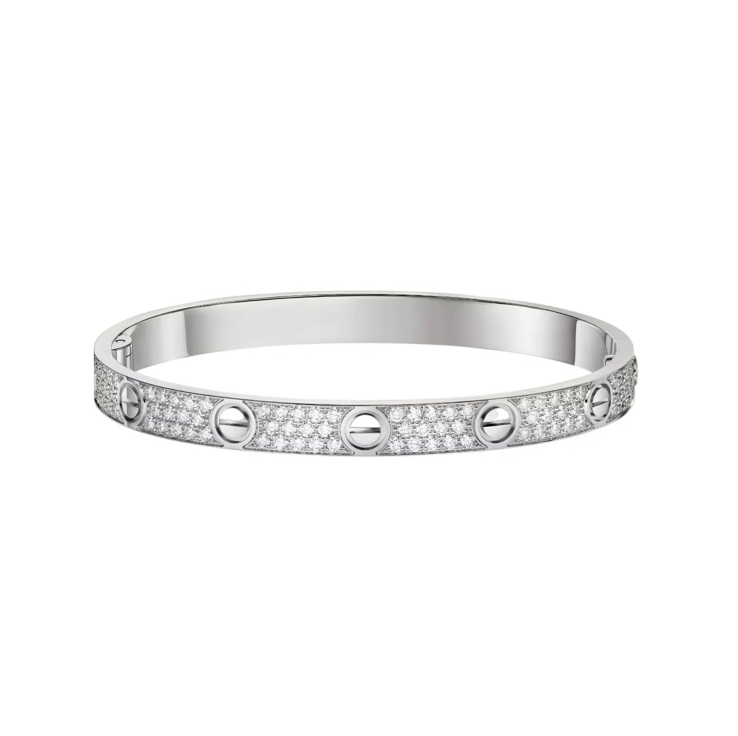 [Blue Tears Jewelry]LOVE BRACELET 6.1MM DIAMOND-PAVED