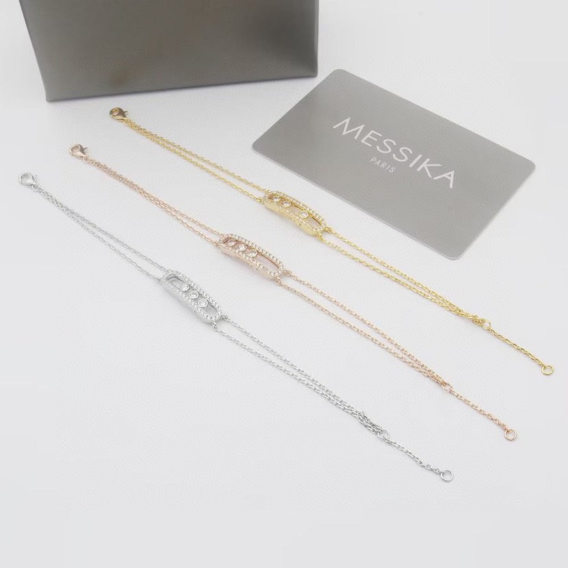 [Blue Tears Jewelry] Move Classique pav¨¦ bracelet