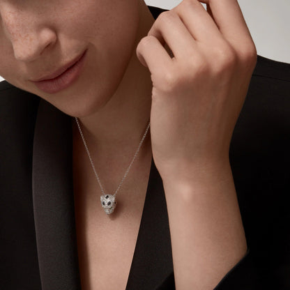 [Blue Tears Jewelry]PANTHERE FULL DIAMOND NECKLACE