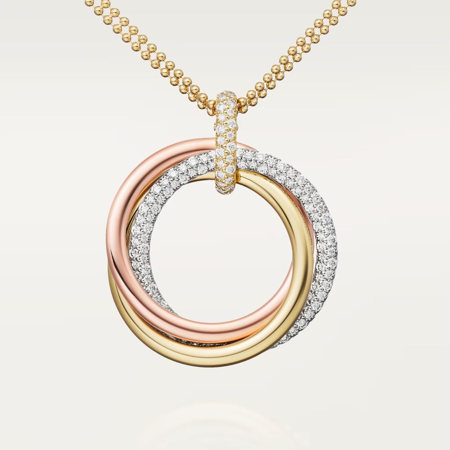[Blue Tears Jewelry]TRINITY LARGE NECKLACE