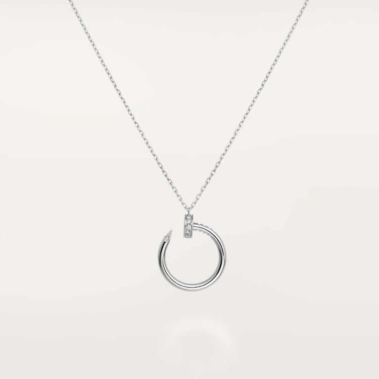 [BLAUE TRÄNEN]JUSTE HALSKETTE SILBER 
