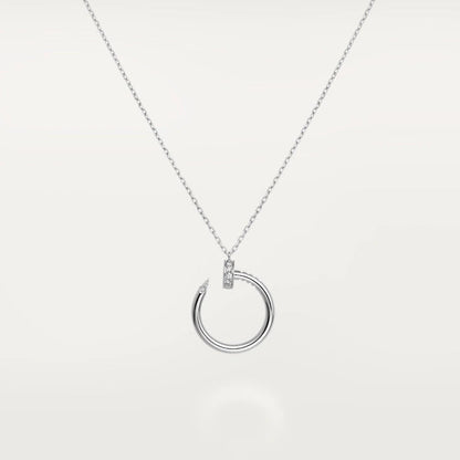 [BLAUE TRÄNEN]JUSTE HALSKETTE SILBER 