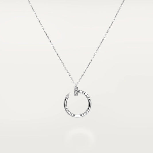 [BLAUE TRÄNEN]JUSTE HALSKETTE SILBER 