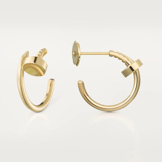 [BLAUE TRÄNEN]JUSTE OHRRINGE GOLD 