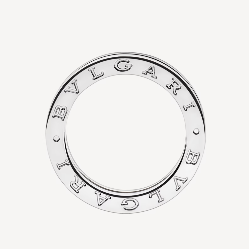 [BLAUE TRÄNEN] ZERO 1 EINBAND-RING MIT DIAMANTEN AUF DEM SPIRALRING