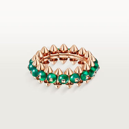 [Blue Tears Jewelry]CLASH 7.9MM AGATE CHALCEDONY RING