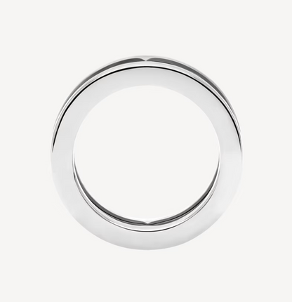 [BLAUE TRÄNEN] ZERO 1 ONE-BAND MIT DURCHBROCHENER LOGO-SPIRALRING