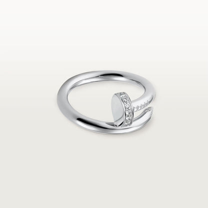 [Blue Tears Jewelry]JUSTE RING 2.6MM HALF DIAMOND