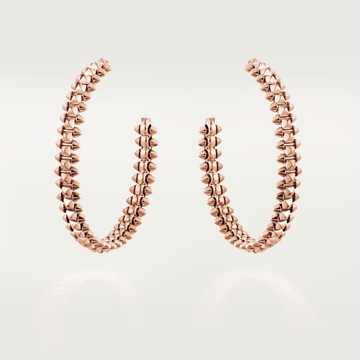 [Blue Tears Jewelry]CLASH HOOP LARGE EARRINGS