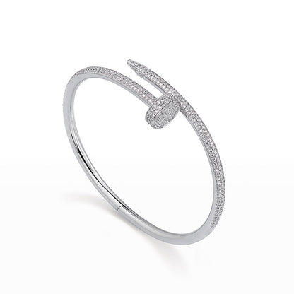 [BLAUE TRÄNEN]JUSTE ARMBAND 3,5MM ALLE DIAMANTEN