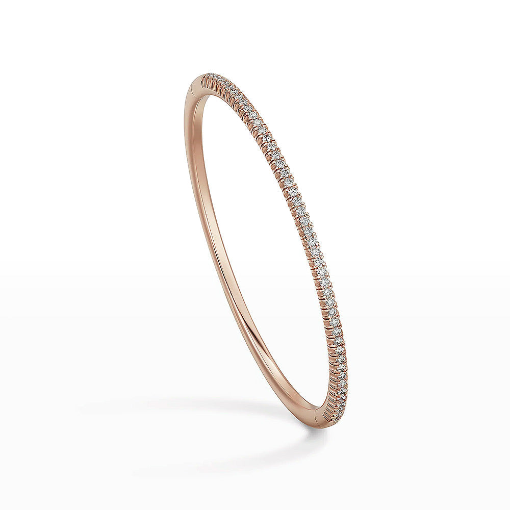 [BLAUE TRÄNEN] MINI-DIAMANT-TENNISARMBAND