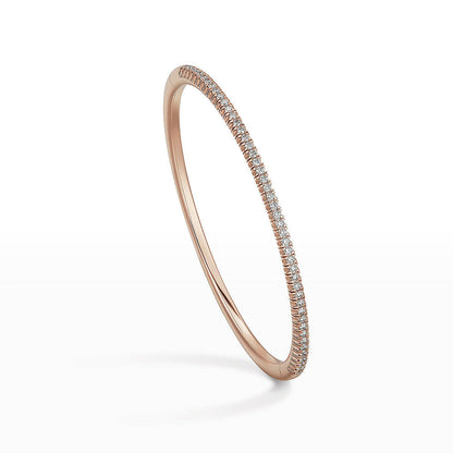 [BLAUE TRÄNEN] MINI-DIAMANT-TENNISARMBAND