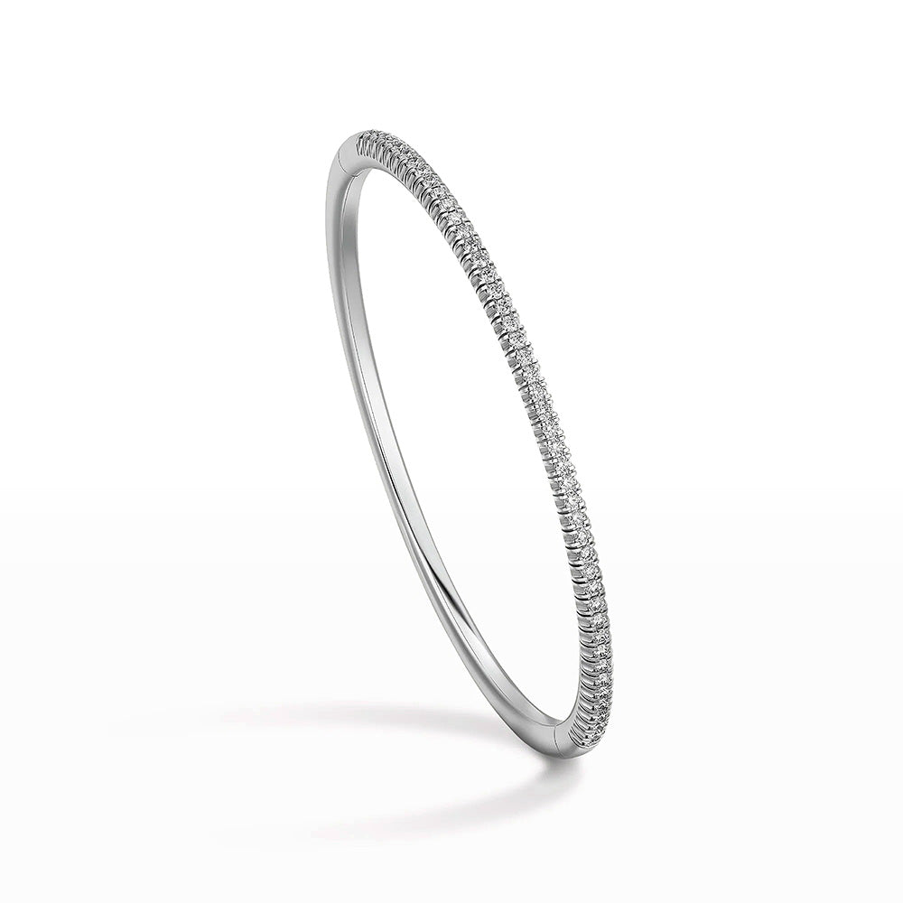 [BLAUE TRÄNEN] MINI-DIAMANT-TENNISARMBAND