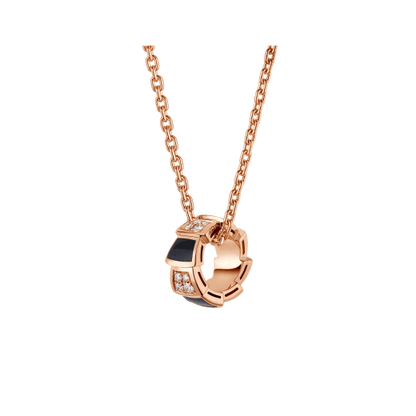 [BLUE TEARS]SERPENTI PEDANT DIAMOND NECKLACE
