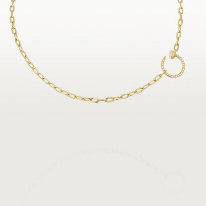 [Blue Tears Jewelry]JUSTE NECKLACE FULL DIAMONDS