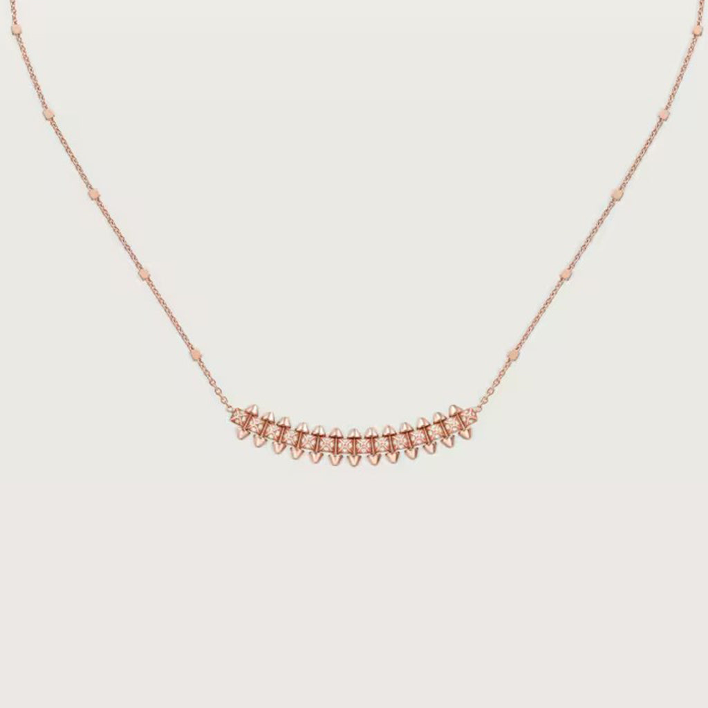 [Blue Tears Jewelry]CLASH  SMALL FULL DIAMOND NECKLACE