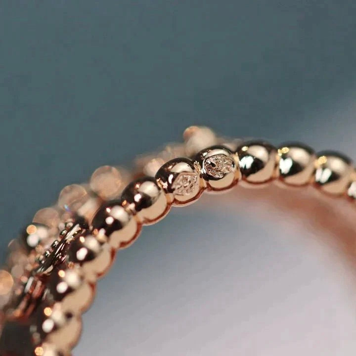 [BLAUE TRÄNEN]KLEE-KALEIDOSKOP-RING 10MM