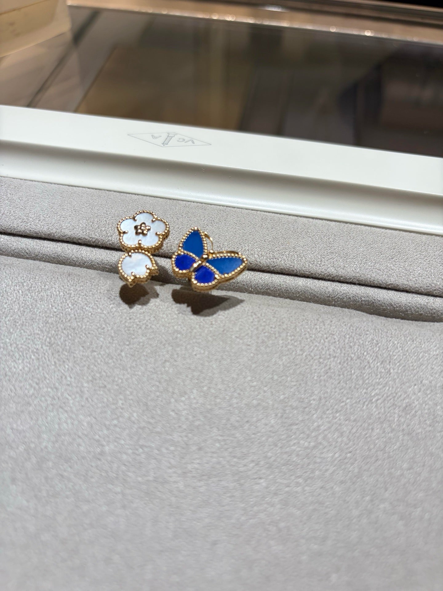 [Blue Tears Jewelry]LUCKY SPRING BUTTERFLY OPEN-FACE RINGS