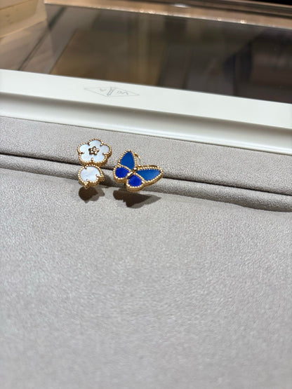 [Blue Tears Jewelry]LUCKY SPRING BUTTERFLY OPEN-FACE RINGS